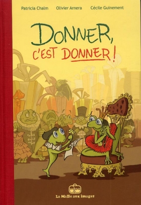 couverture bande dessinée Donner, c&#039;est donner