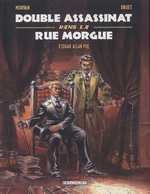 couverture bande dessinée Double assassinat dans la rue Morgue, d&#039;edgar Alan Poe