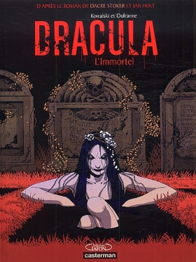 couverture bande dessinée Dracula l&#039;immortel T1