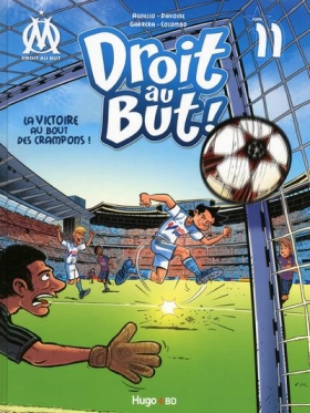 couverture bande dessinée La victoire au bou des crampons