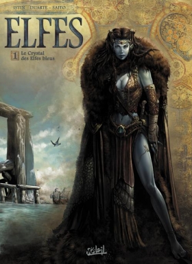 couverture bande dessinée Le Crystal des elfes bleus