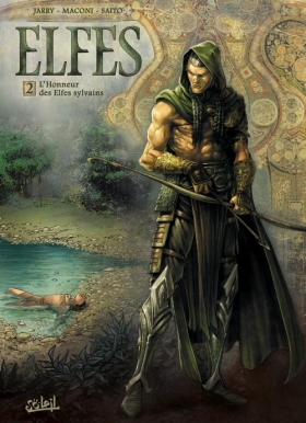 couverture bande dessinée L&#039;honneur des elfes sylvains