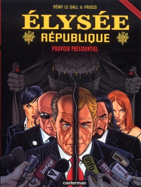 couverture bande dessinée Pouvoir présidentiel