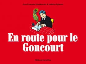 couverture bande-dessinee En route pour le Goncourt