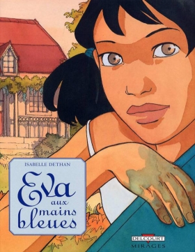 couverture bande dessinée Eva aux mains bleues