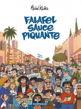 couverture bande-dessinee Falafel sauce piquante