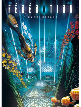 couverture bande-dessinee New York Underwater