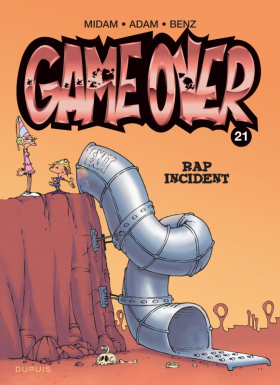 couverture bande dessinée Rap Incident