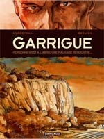 couverture bande dessinée Garrigue T1