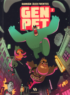 couverture bande dessinée Gen Pet T2