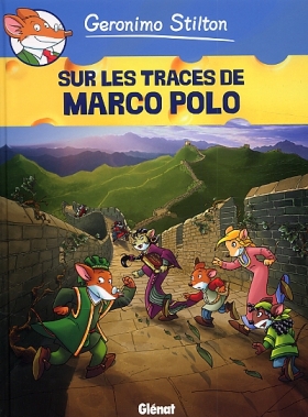couverture bande dessinée Sur les traces de marco Polo