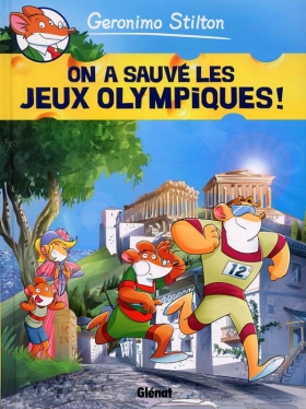 couverture bande dessinée On a sauvé les Jeux Olympiques !