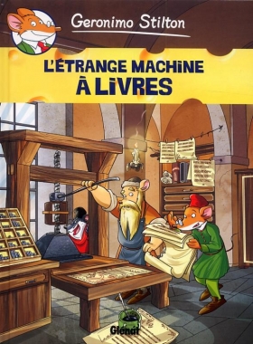 couverture bande dessinée L&#039;étrange machine à livres