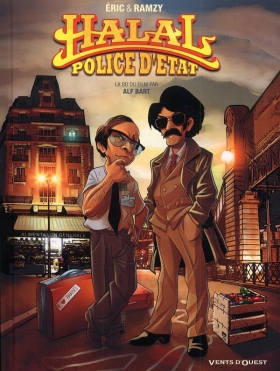 couverture bande-dessinée Halal, Police d'état T1