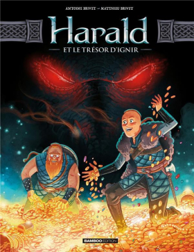 couverture bande dessinée Harald et le trésor d&#039;Ignir T1