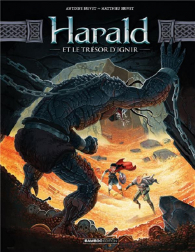 couverture bande dessinée Harald et le trésor d&#039;Ignir T2