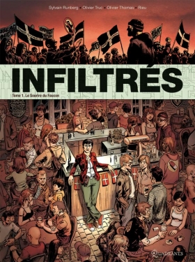 couverture bande dessinée Le sourire du faucon