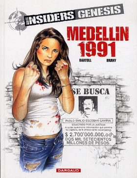 couverture bande-dessinee Medellin 1989