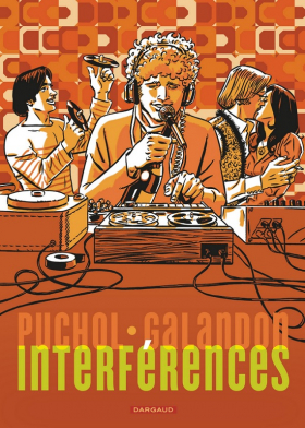couverture bande dessinée Interférences