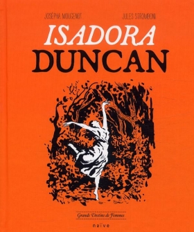couverture bande dessinée Isadora Duncan