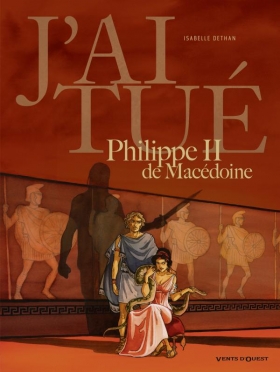couverture bande dessinée Philippe II de Macédoine