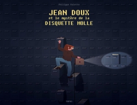 couverture bande dessinée Jean Doux et le mystère de la disquette molle