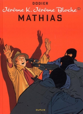 couverture bande dessinée Mathias