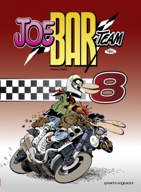 couverture bande dessinée Joe Bar Team T8