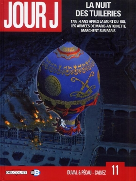 couverture bande-dessinee La nuit des tuileries