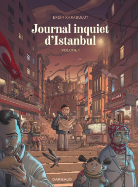 couverture bande dessinée Journal inquiet d&#039;Istanbul