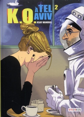 couverture bande dessinée K.O. à Tel Aviv T2