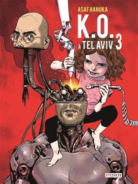 couverture bande-dessinee K.O. à Tel Aviv T3