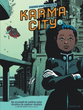 couverture bande dessinée Karma City T1