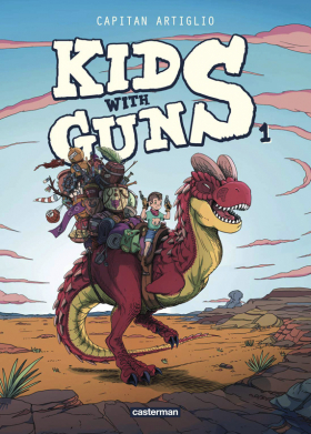 couverture bande dessinée Kids with Guns T1