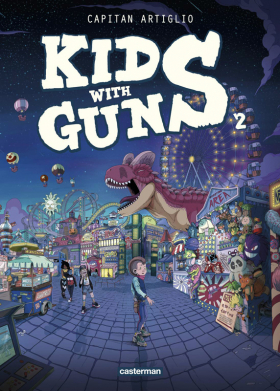 couverture bande dessinée Kids with Guns T2