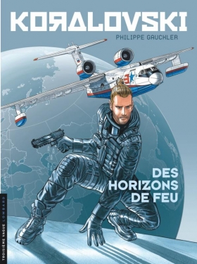 couverture bande dessinée Des horizons de feu