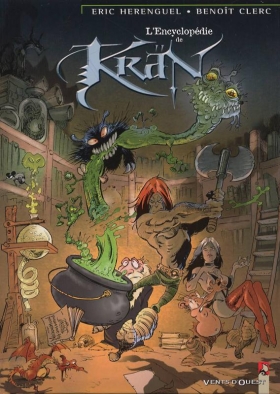 couverture bande dessinée L&#039;encyclopédie de Krän