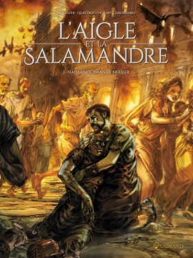 couverture bande dessinée Naissance dans le brasier