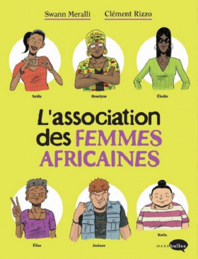 couverture bande dessinée L&#039; Association des femmes africaines  T1