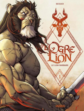 couverture bande dessinée Le lion barbare