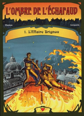 couverture bande dessinée L&#039;affaire Brignou