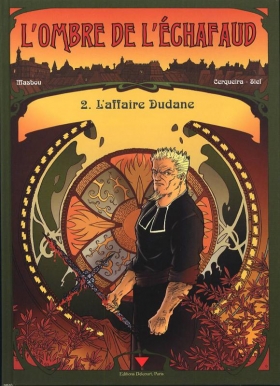 couverture bande dessinée L&#039;affaire Dudane
