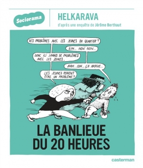 couverture bande dessinée La Banlieue du 20h
