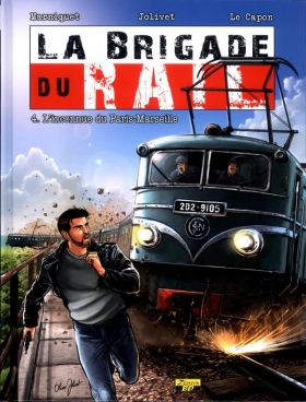 couverture bande-dessinee L'inconnue du Paris-Marseille