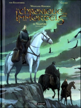 couverture bande dessinée Le vampyre