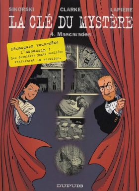 couverture bande dessinée Mascarades