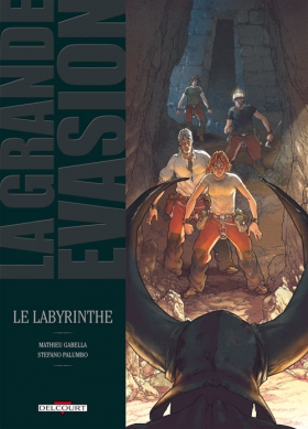 couverture bande dessinée Le labyrinthe