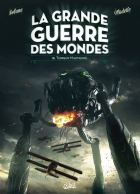 couverture bande dessinée Terreur martienne