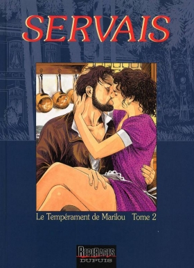 couverture bande dessinée Le tempérament de Marilou, tome 2