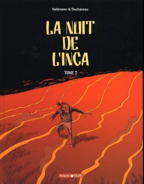 couverture bande dessinée La nuit de l&#039;inca T2